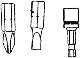 Driver Bits for Phillips, Slotted, Square, Combination, Hex Drive